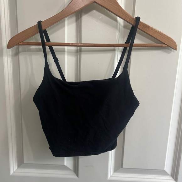 EUC longline strappy tanks with built in shelf bra. Size Small. Old Navy. - Picture 1 of 6